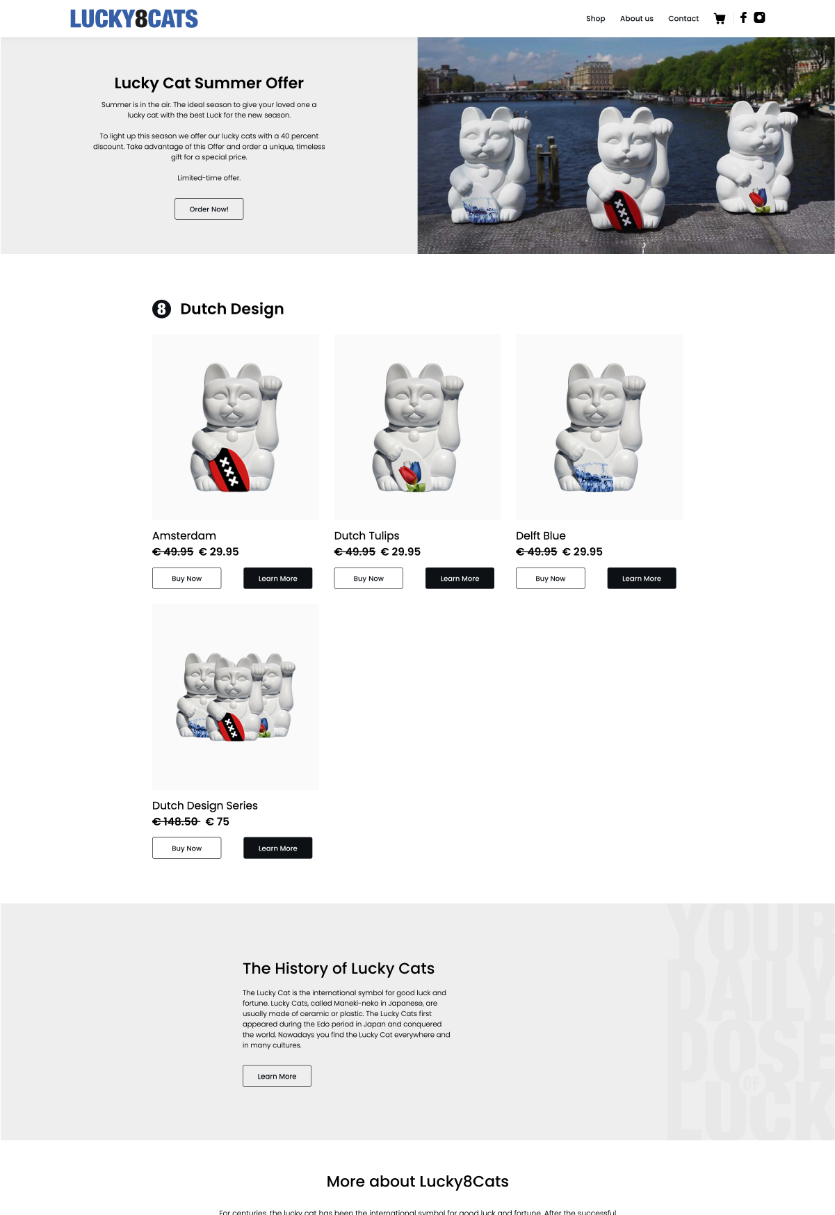 Webdesign_lucky8cats